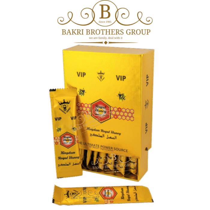 Kingdom Royal Honey VIP Male Enhancement Supplement |12 Sachets (15g Each) | Minimum Case of 12 Boxes - Image 1