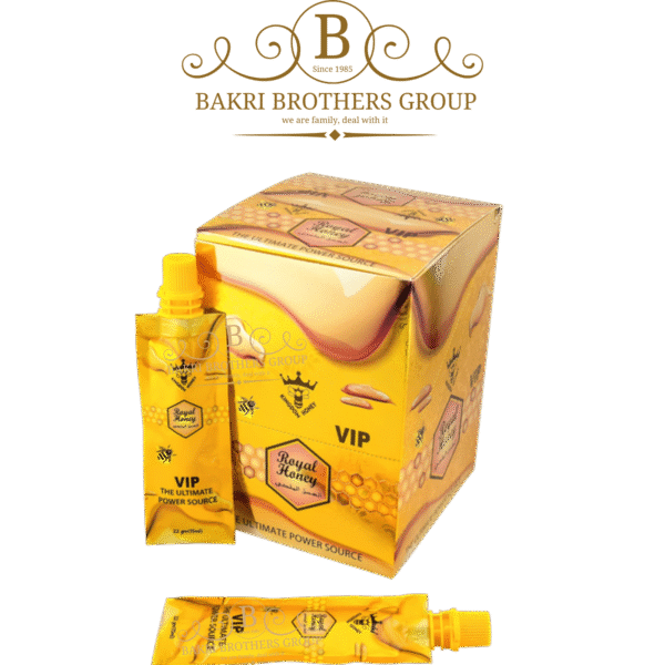 Royal Honey VIP Male Enhancement Supplement |12 Pouches (22g Each) | Case of 12 Displays