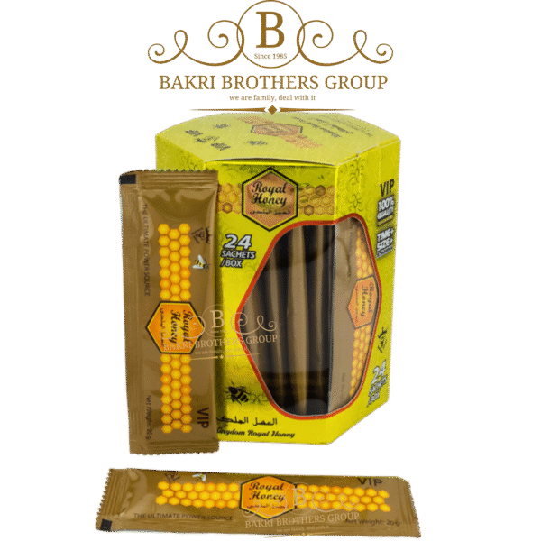 Royal Honey VIP Male Enhancement Supplement | 24 Sachets (20g Each) | Case of 12 Boxes
