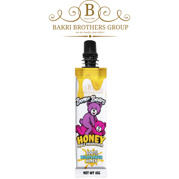 Boner Bears 100% Wildflower Honey Male Enhancement, 15 Pouches Box, Minimum Case of 12 Displays - Image 3