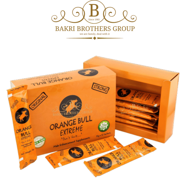 Orange Bull Extreme Honey ( 12 Sachets x 20g Each) | Case of 12 Boxes