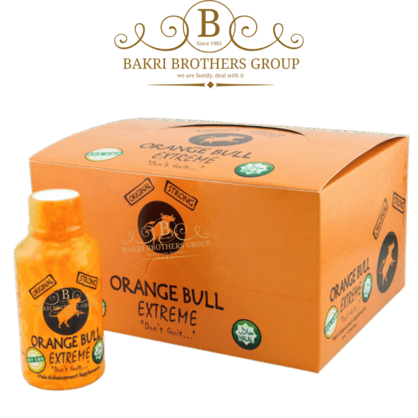 Orange Bull Extreme "Don't Quit..." Honey Shots | Box of 12 Bottles, 2oz Each