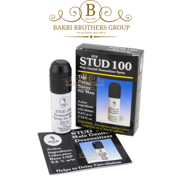 STUD 100 Male Genital Desensitizer Spray – Delay Spray for Men | Longer Performance & Control | Box of 20 Bottles