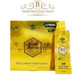 VIP Royal Honey for Men,15 Pouches (22g Each) | Minimum Case of 12 Displays