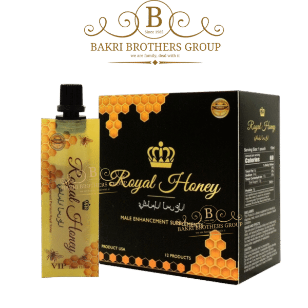 VIP Royal Honey for Men,12 Pouches (15g Each) | Case of 12 Displays
