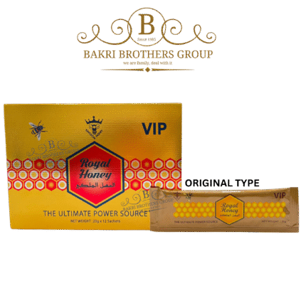 Original Royal V.I.P. Honey | 12 Sachets x 12g Each | Minimum Case of 12 Boxes