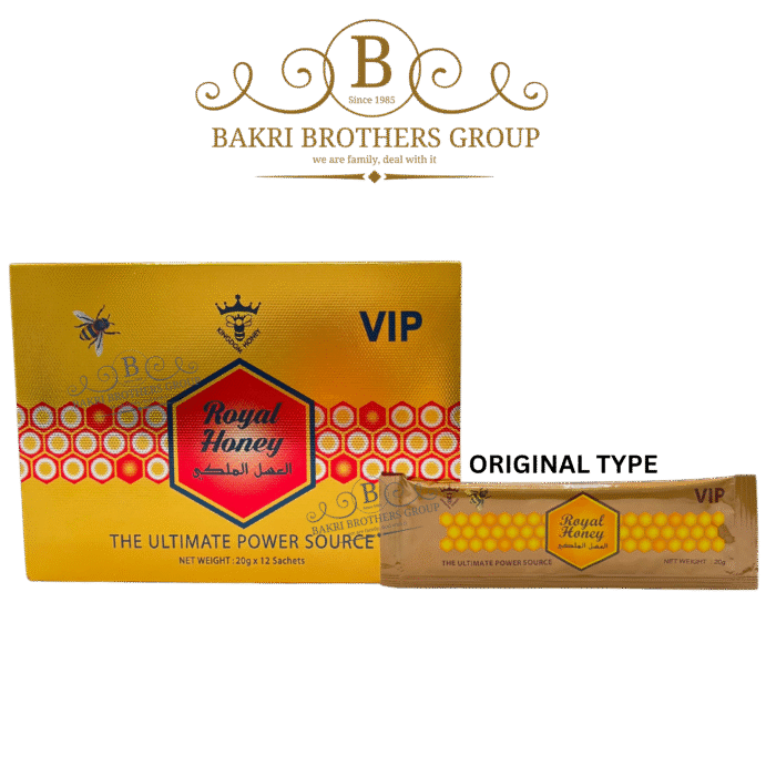 Original Royal V.I.P. Honey | 12 Sachets x 12g Each | Minimum Case of 12 Boxes - Image 1