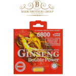 Ginseng Double Power 6800 Male Enhancement Supplement | Box of 24 Capsules