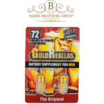 Gold Reallas 10000K Male Enhancement Supplement | Box of 48 Capsules
