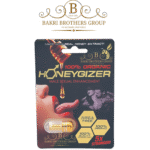 Honeygizer 100% Organic Male Enhancement Supplement | Box of 24 Capsules