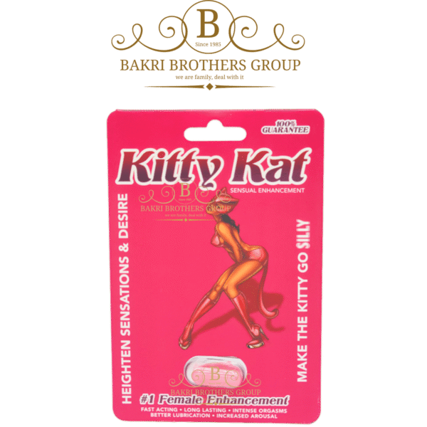 Kitty Kat Female Sensual Enhancement | Pills for Her | Box of 24 Capsules