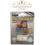 MiracleZEN Platinum 60000 Male Enhancement Supplement | Box of 20 Capsules