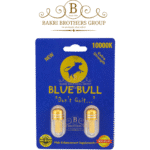 Blue Bull 10000K Male Enhancement Supplement | Box of 48 Capsules