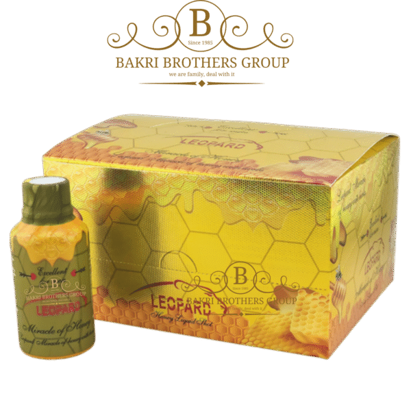 Leopard Honey Liquid Shot, Premium Male Enhancement Supplement | Box of 12 Bottles, 2oz Each