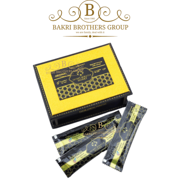 Secret Miracle Black Leather Honey | 12 Sachets x 15g each | Case of 12 Boxes