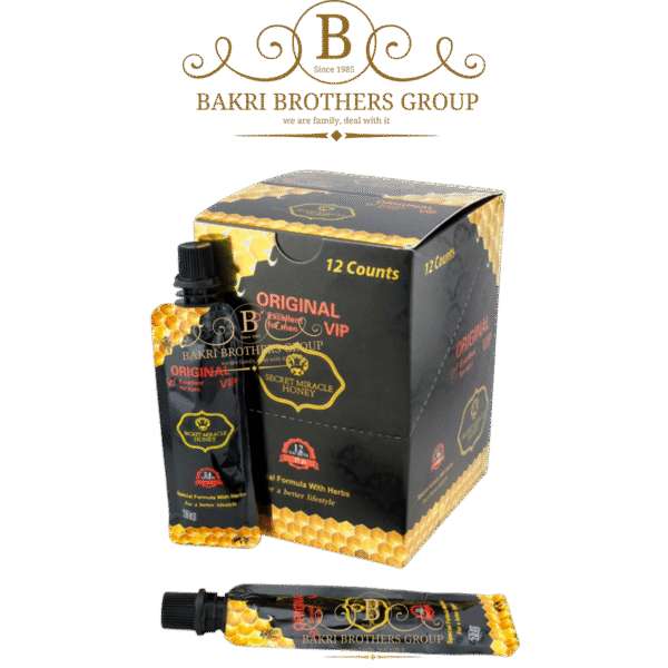 Secret Miracle Honey | (12 Pouches x 22g each) | Case of 12 Displays