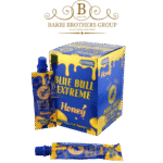 Blue Bull Extreme Honey Display Male Enhancement Supplement | 12 Pouches x 22g Each | Minimum Case of 12 Displays