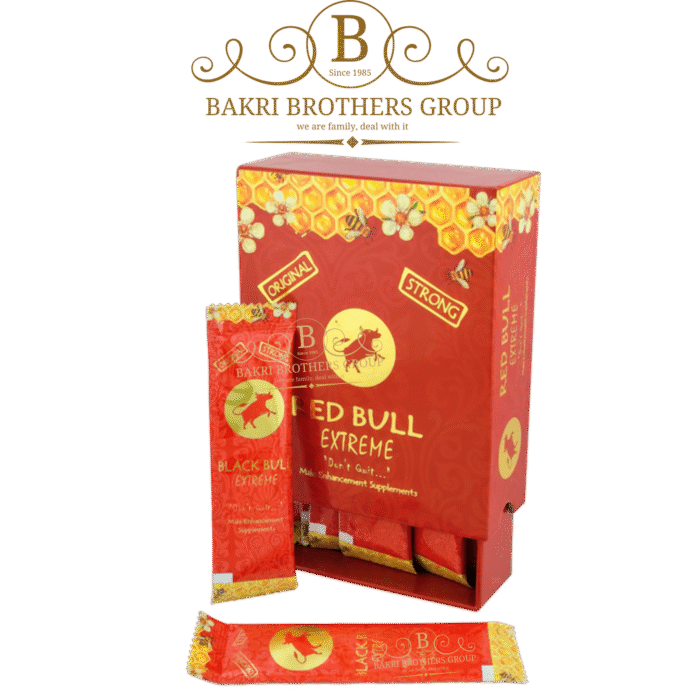 Red Bull Extreme "Don’t Quit" Hard Honey, Halal, Non GMO | 12 Sachets x 22g Each | Minimum Case of 12 Boxes - Image 1