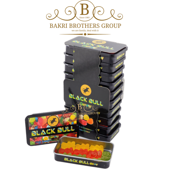 Black Bull Don’t Quit Gummies 10000K Box,10Gummies per Box, Halal, Non GMO | Bundle of 10 - Image 1