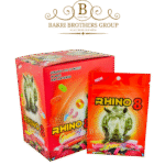 Rhino 8 Gummy Male Enhancement Supplement | 24 Bags per Box (2 Servings Per Bag)