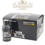 Hard SteeI (5000K) Honey Shots, Works with AIcohoI | Box of 12 Bottles, 2oz Each