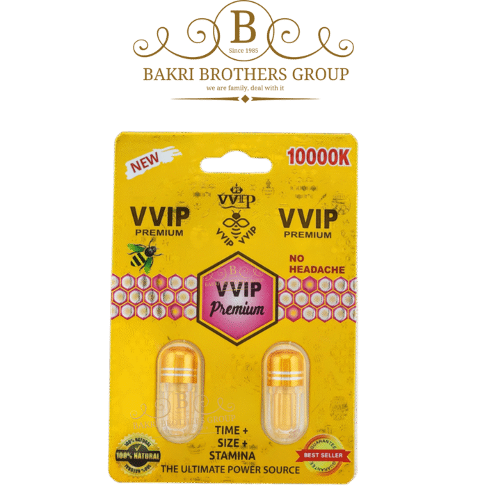 VVIP Premium 50000K Male Enhancement Capsules | Box of 48 Capsules - Image 1