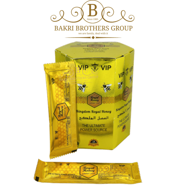 Kingdom Royal Honey Syrup VIP Male Enhancement Supplement | 24 Sachets (20g Each) | Case of 12 Boxes