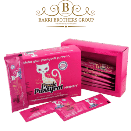 Pink Pussycat Honey Sensual Enhancement |12 Sachets (20g Each) | Minimum Case of 12 Boxes