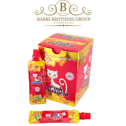 Pink Pussycat Honey Sensual Enhancement | 12 Pouches x 22g each | Minimum Case of 12 Displays
