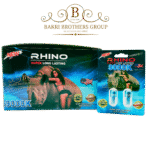 Rhino Super Long Lasting 9000K Male Performance Support | Natural Formula | No Headache | Box of 48 Capsules