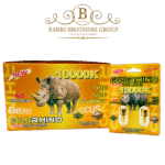 Gold Rhino 10000K Super Long Lasting Male Enhancement | Box of 48 Capsules