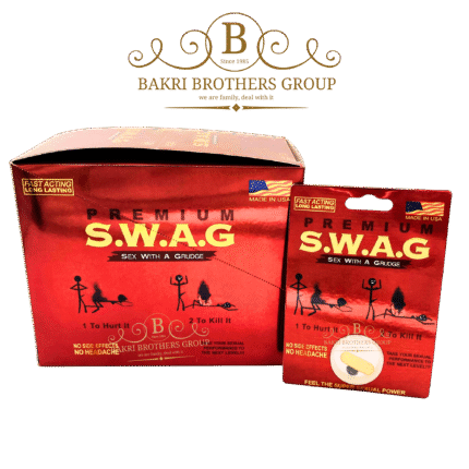Premium S.W.A.G Male Enhancement Pill | Fast Acting | USA Made | Box of 24 Capsules