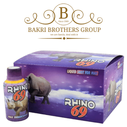 Rhino 69 Purple Edition Male Enhancement Shots (Full Box) | Box of 12 Bottles, 2oz Each