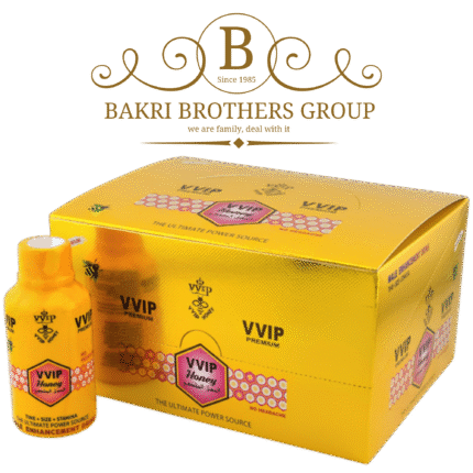 VVIP Royal Honey Shots, Premium Edition (Full Box) | Box of 12 Bottles, 2oz Each
