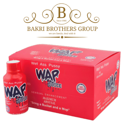 WAP Juice Female Enhancement Shots (Full Box) | Box of 12 Bottles, 2oz Each