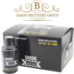 Hard Steel 5000K Male Enhancement Shots (Full Box) | Box of 12 Bottles, 2oz Each