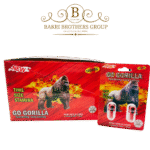 Go Gorilla Herbal Performance Support | Enhances Vitality & Endurance | Box of 48 Capsules