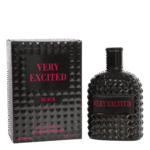 VERY EXCITED BLACK Eau de Toilette for Men – 100ml (3.4 fl. oz) – Case of 12