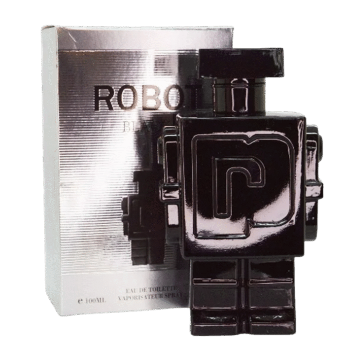ROBOT BLACK Eau de Toilette for Men – 100ml (3.4 fl. oz) – Case of 24 - Image 1