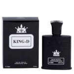 King-D Eau de Toilette for Men, 100ml (3.4 fl. oz) – Case of 12