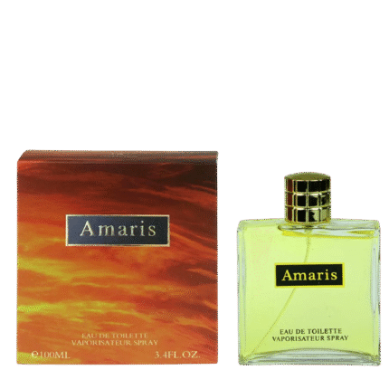 Amaris Eau de Toilette for Men – 100ml (3.4 fl. oz) – Case of 24