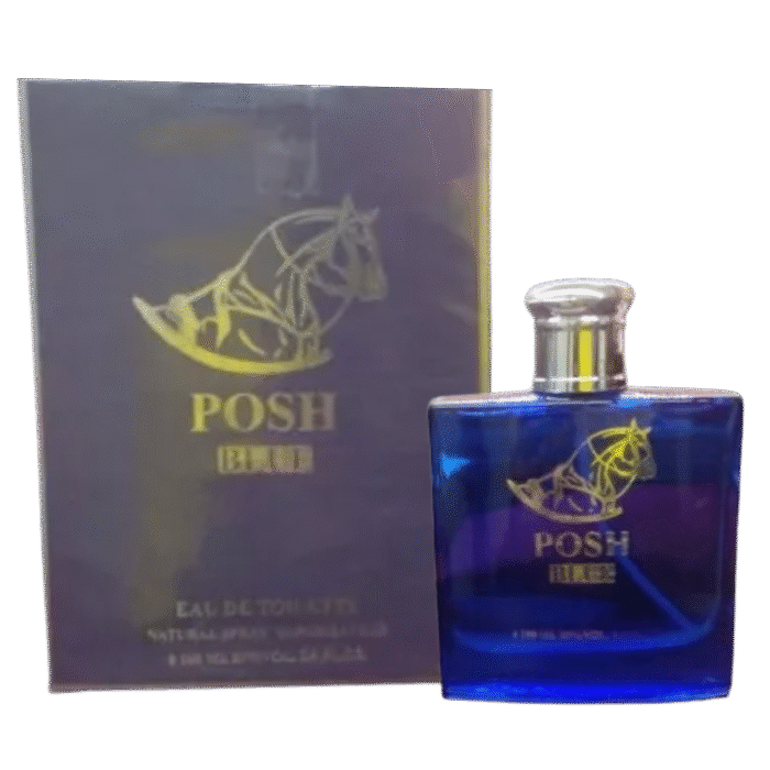 Posh Blue Eau de Toilette 100ml – Case of 24 - Image 1