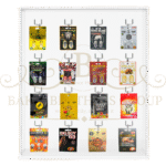Mixed Display | Capsules, Gummies & Strips | 16 Hooks Assorted Products | Great for Gas Stations, C-Stores & Smoke Shops