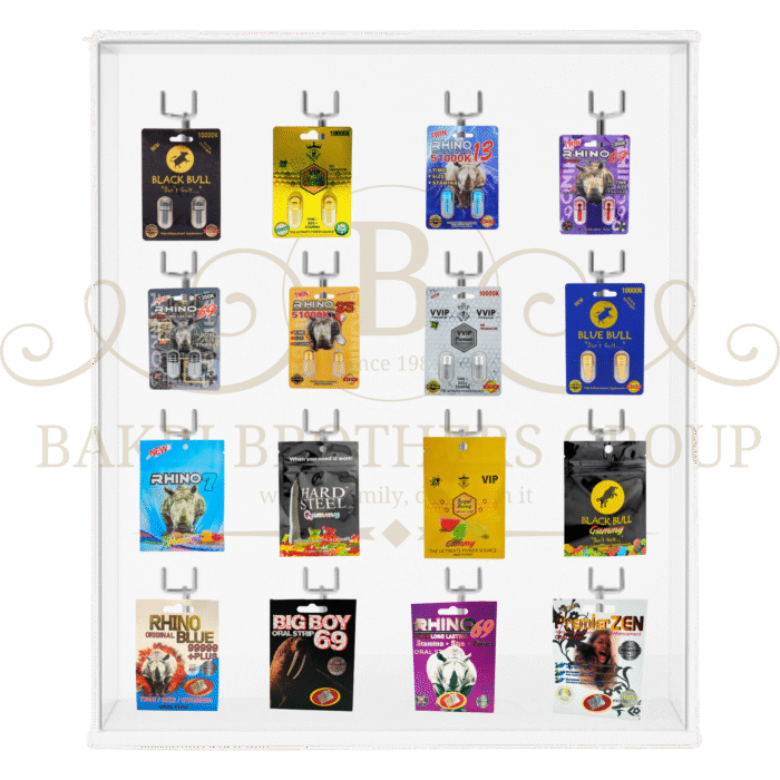 Mixed Display | Capsules, Gummies & Strips | 16 Hooks Assorted Products | Great for Gas Stations, C-Stores & Smoke Shops - Image 6