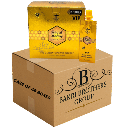 VIP ROYAL HONEY 15 DISPLAY – CASE OF 48 BOXES  Premium Performance Honey – Perfect for Gas Stations, C-Stores & Smoke Shops