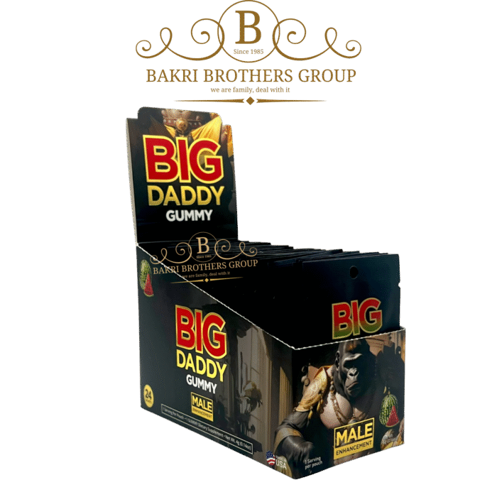 Big Daddy Watermelon Gummy | 24 Bags per Box ( 1 Serving Per Bag) - Image 1