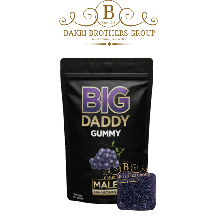 Big Daddy Grape Gummy | 24 Bags per Box (1 Serving Per Bag) - Image 2