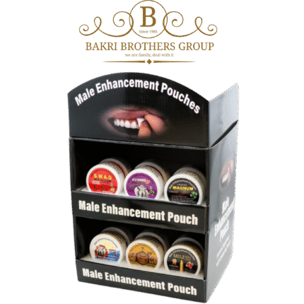 Male Enhancement Pouches Display | 36 Pieces | Assorted Flavors