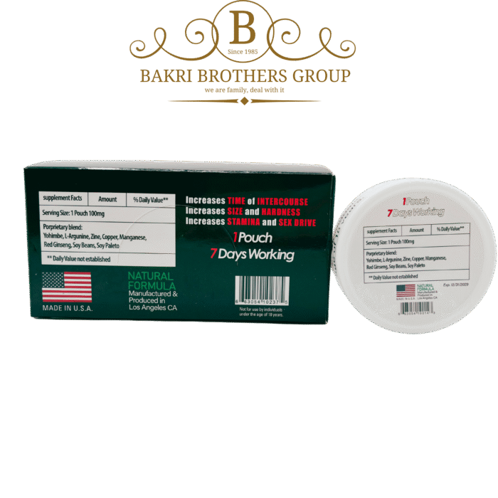 Male Enhancement Pouches Display | 36 Pieces | Assorted Flavors - Image 13
