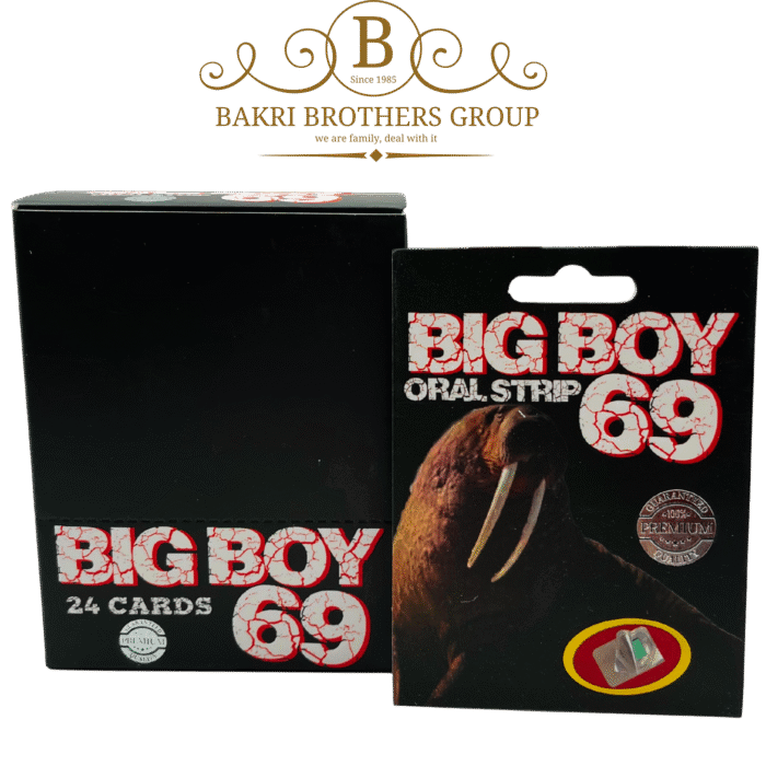 Big Boy 69 Oral Strip | Box of 24 Cards - Image 1